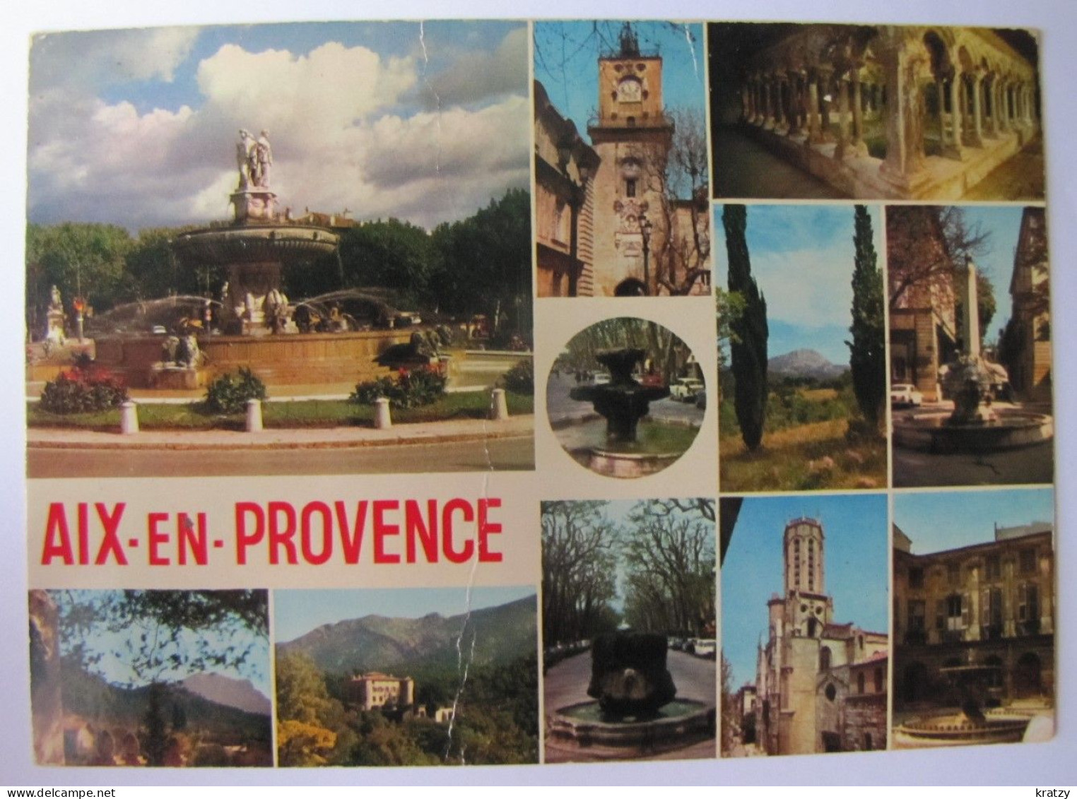 FRANCE - BOUCHES-DU-RHÔNE - AIX-en-PROVENCE - Vues - Aix En Provence