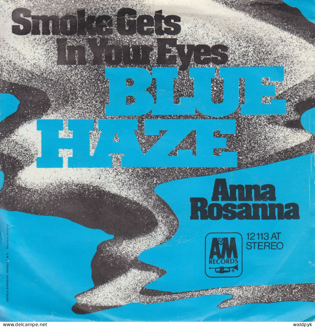 BLUE HAZE - Smoke Gets In Your Eyes - Autres - Musique Anglaise