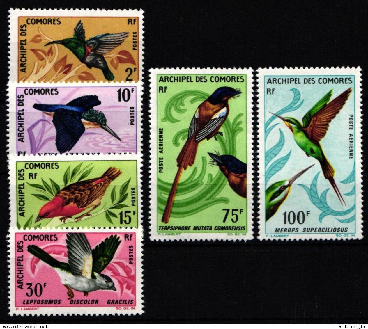 Komoren 79-84 Postfrisch #NK214 - Isole Comore (1975-...)