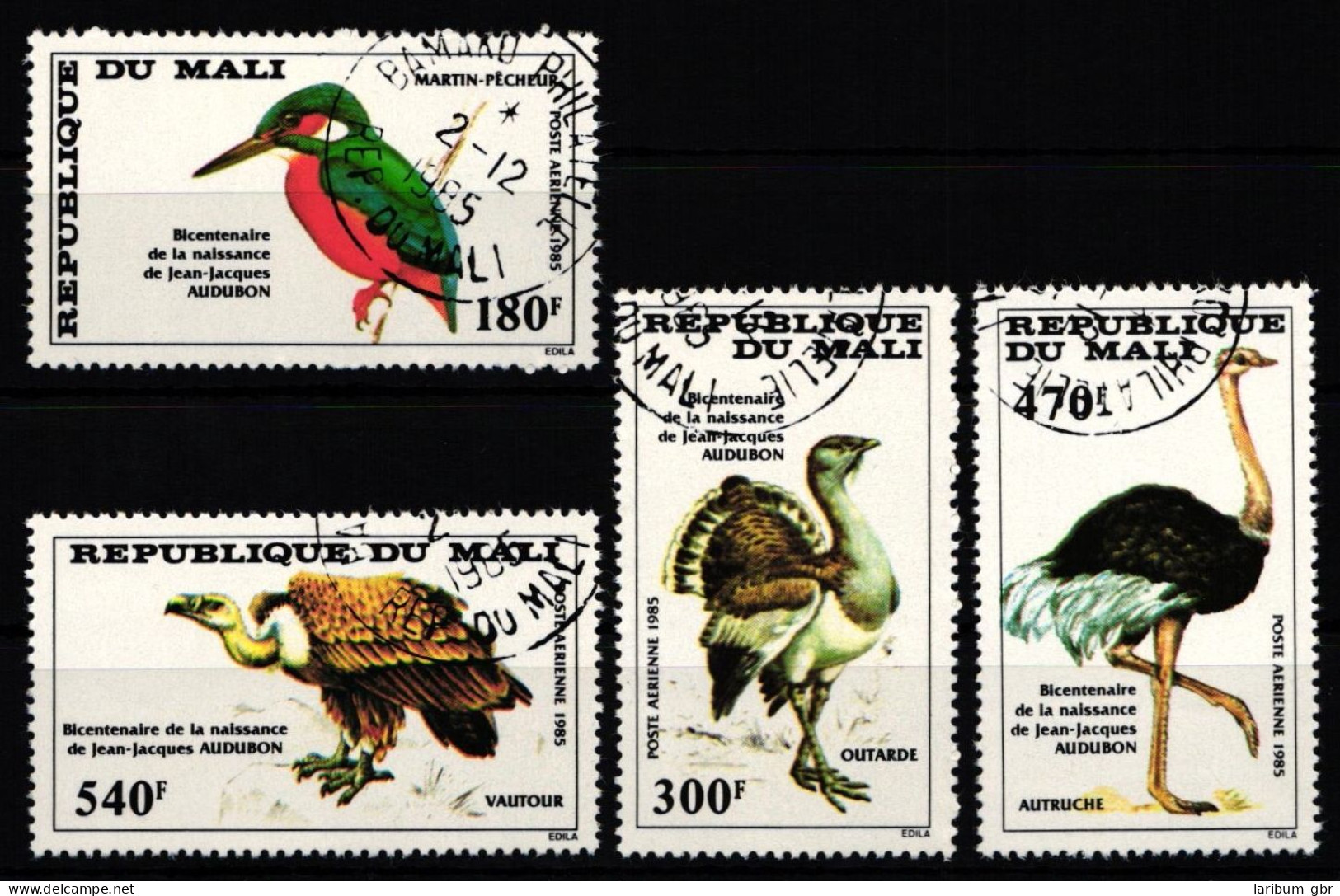 Mali 1046-1049 Gestempelt Vögel #NK259 - Mali (1959-...)