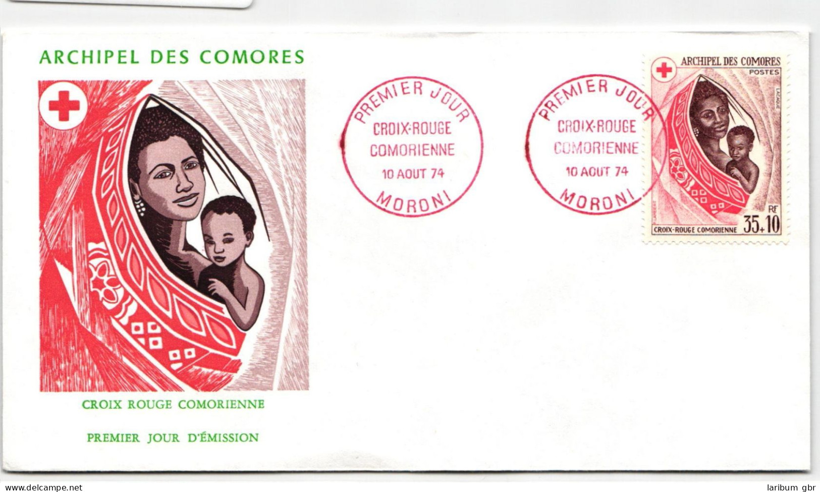 Komoren 175 Als Ersttagsbrief #NK297 - Comores (1975-...)