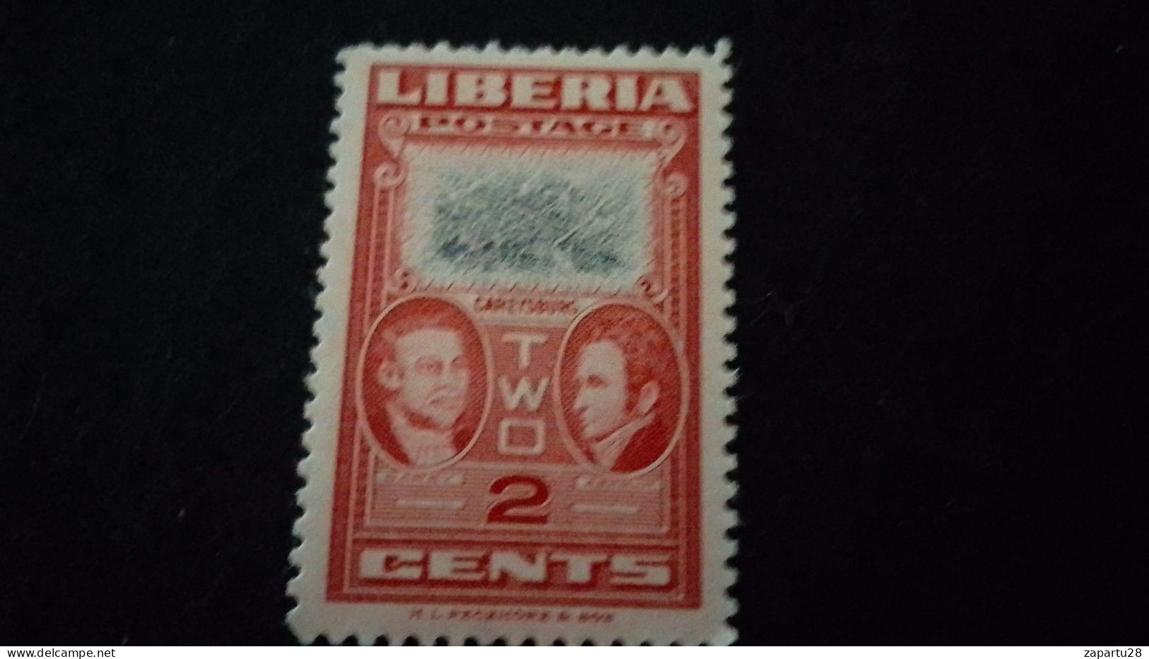 LİBERYA--1945-55   2C      DAMGAsız - Liberia