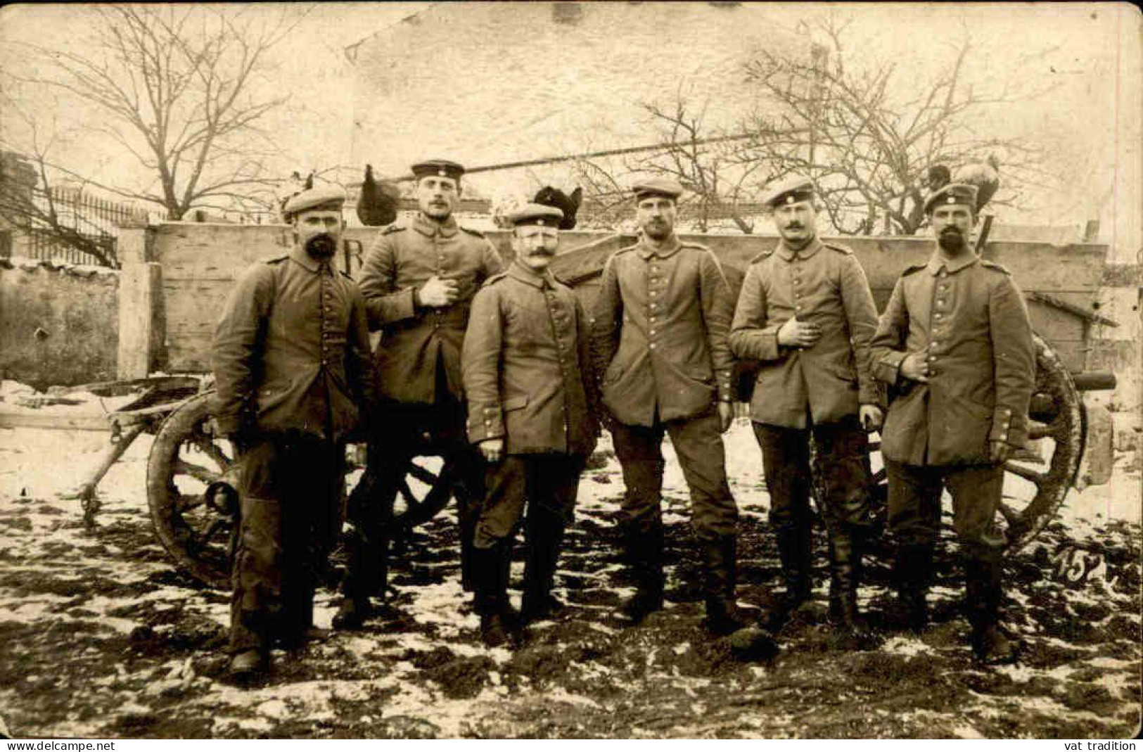 MILUTARIA - Carte Postale Photo De Militaires Allemands En 1915 - L 152101 - Weltkrieg 1914-18