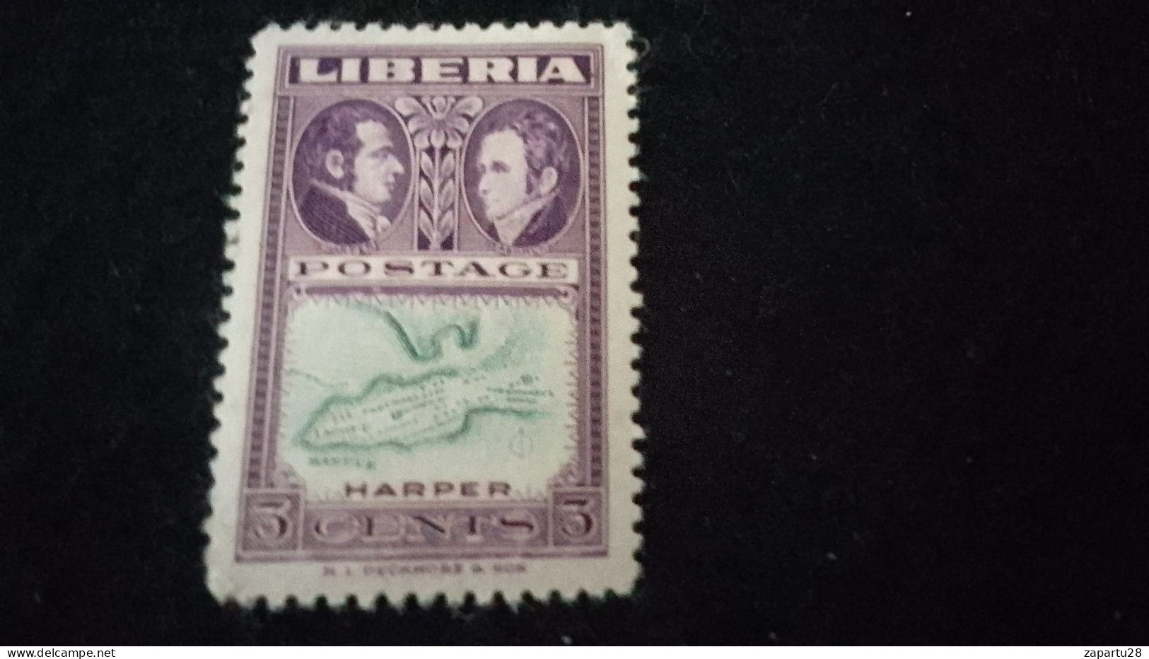 LİBERYA--1945-55   3C      DAMGAsız - Liberia