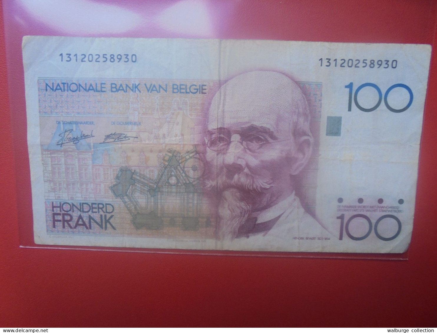 BELGIQUE 100 Francs 1982-94 Circuler (B.18) - 100 Francs