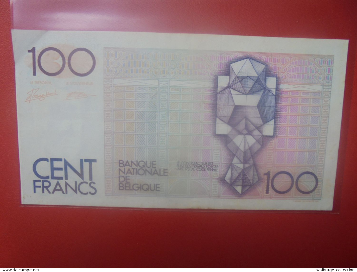 BELGIQUE 100 Francs 1982-94 Circuler (B.18) - 100 Frank
