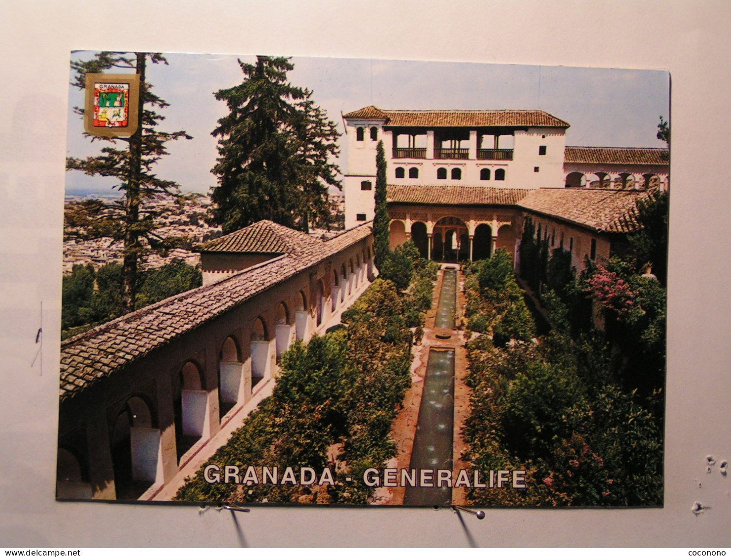 Granada - Generalife - Patio De La Acequia - Granada