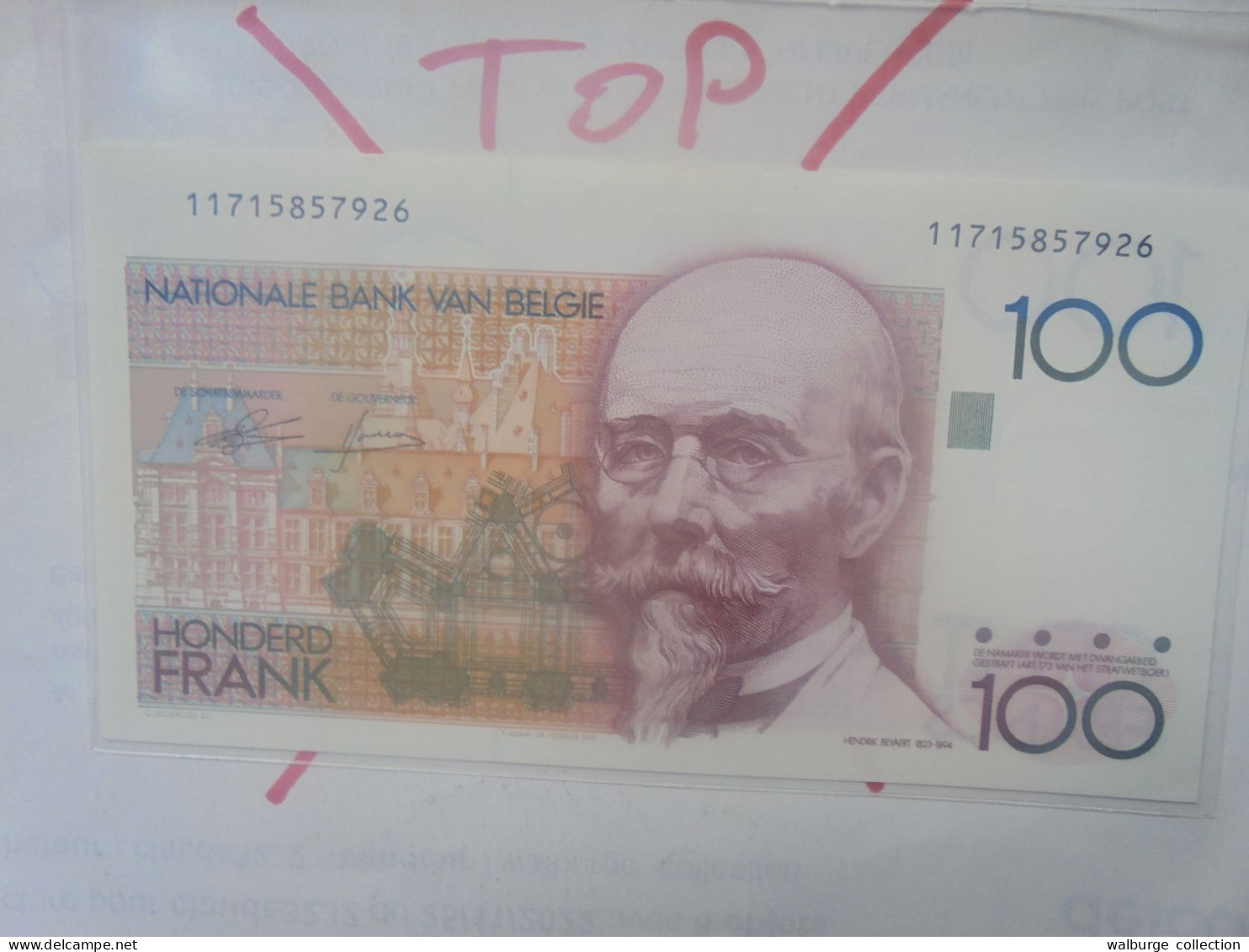 BELGIQUE 100 Francs 1982-94 Neuf (B.18) - 100 Frank