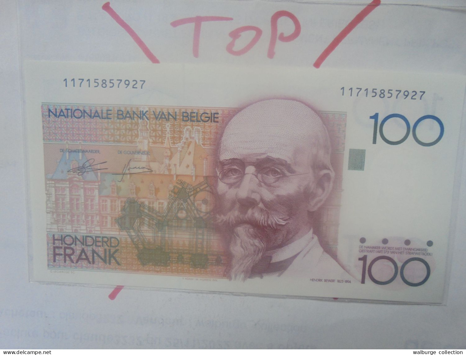 BELGIQUE 100 Francs 1982-94 Neuf (B.18) - 100 Franchi