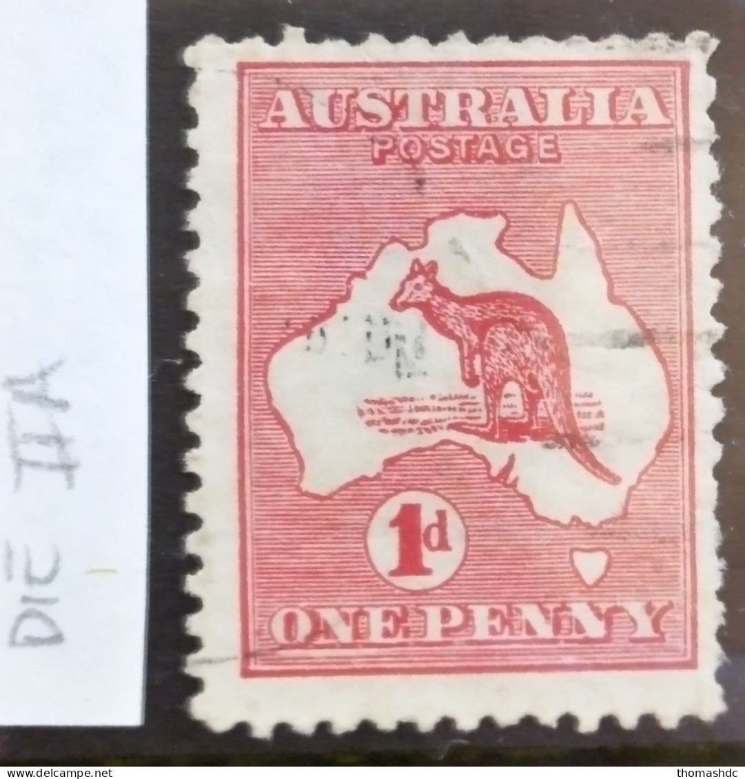 1913 1d Red 1st Wmk Die IIA SG 2e BW 4(h)h - Used Stamps