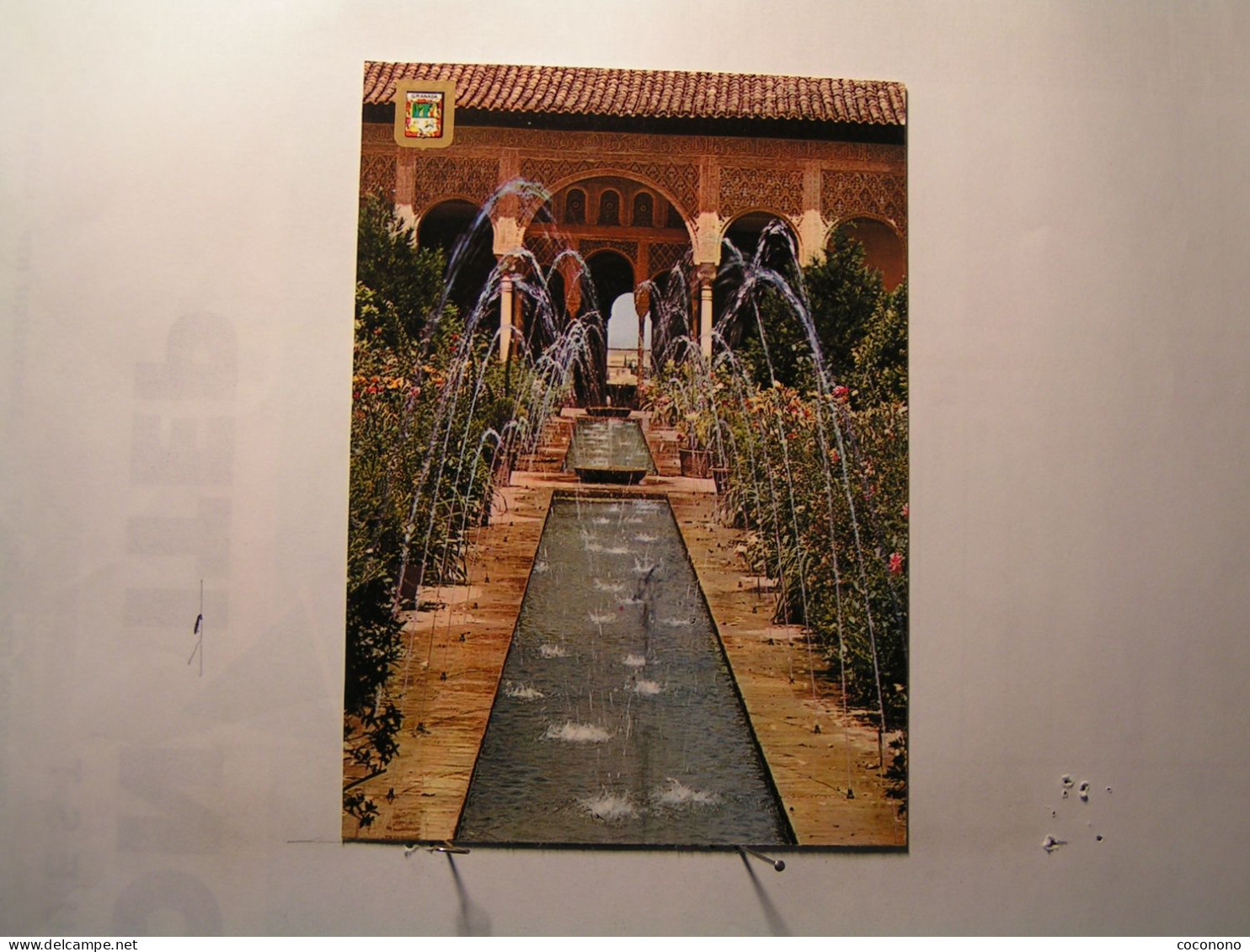 Granada - Generalife - Patio De Los Surtidores - Granada