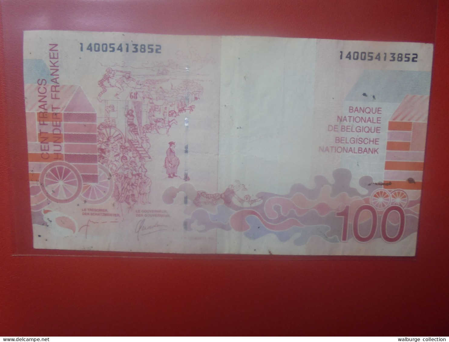 BELGIQUE 100 Francs 1995-2001 Circuler (B.18) - 100 Francos