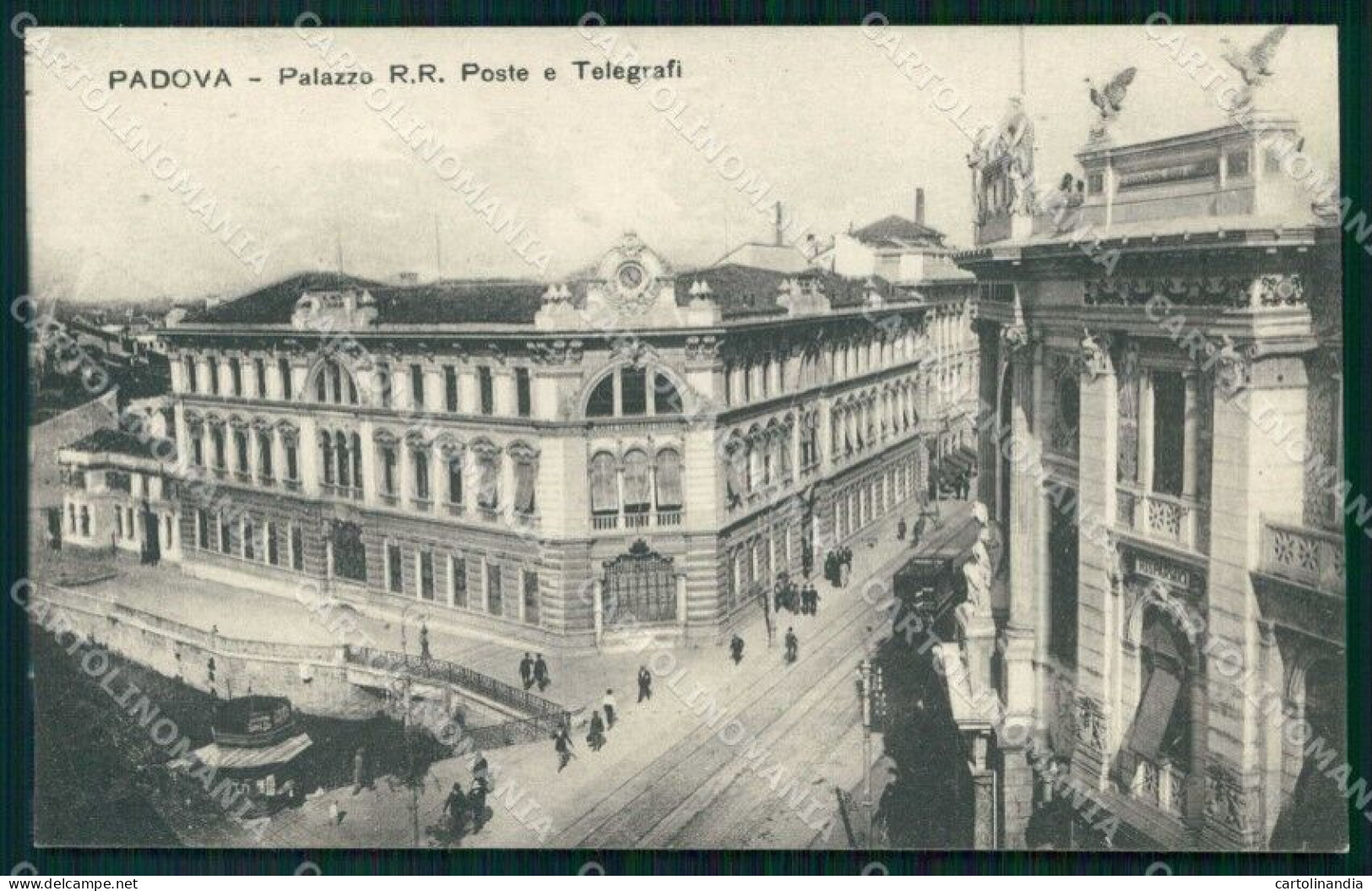 Padova Città Palazzo RR Poste E Telegrafi Cartolina RB9741 - Padova (Padua)