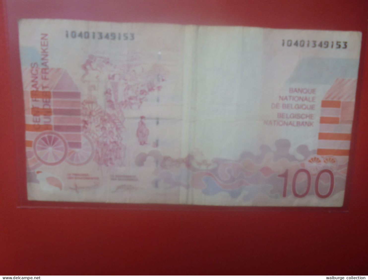 BELGIQUE 100 Francs 1995-2001 Circuler (B.18) - 100 Franchi