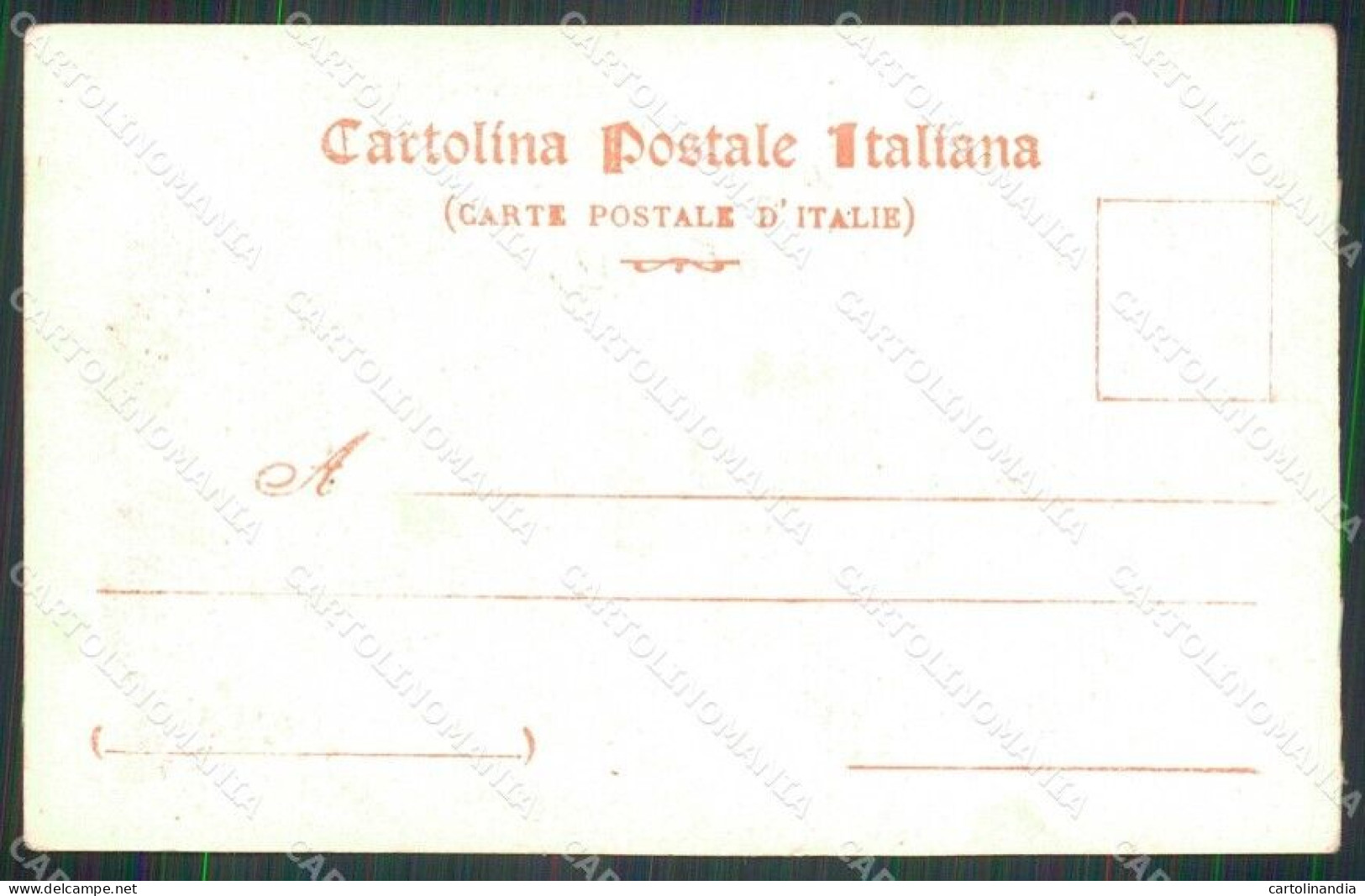 Roma Nettuno Costumi Processione Cartolina RB9375 - Autres & Non Classés