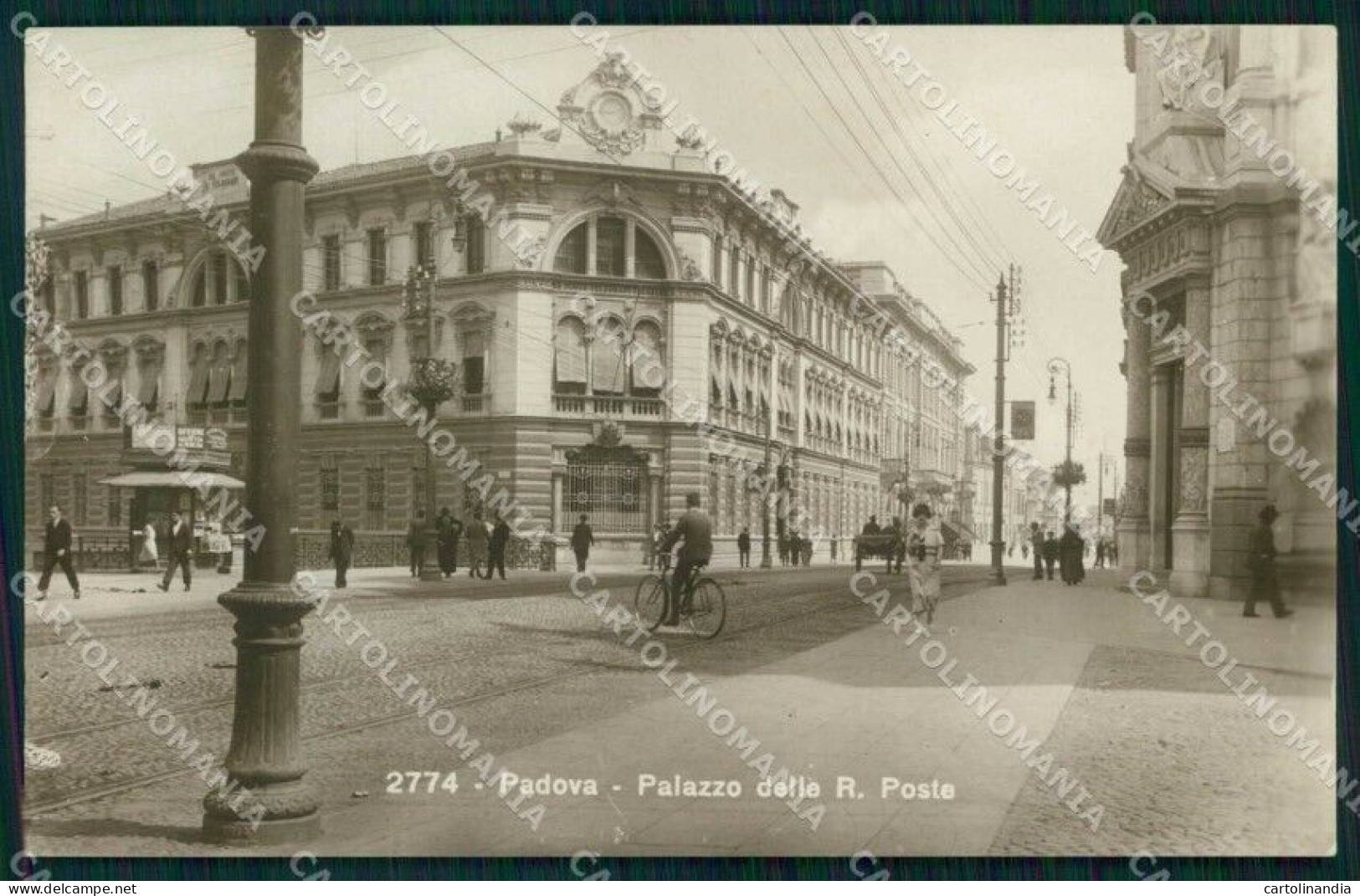 Padova Città Palazzo Delle Poste Foto Cartolina RB9762 - Padova (Padua)