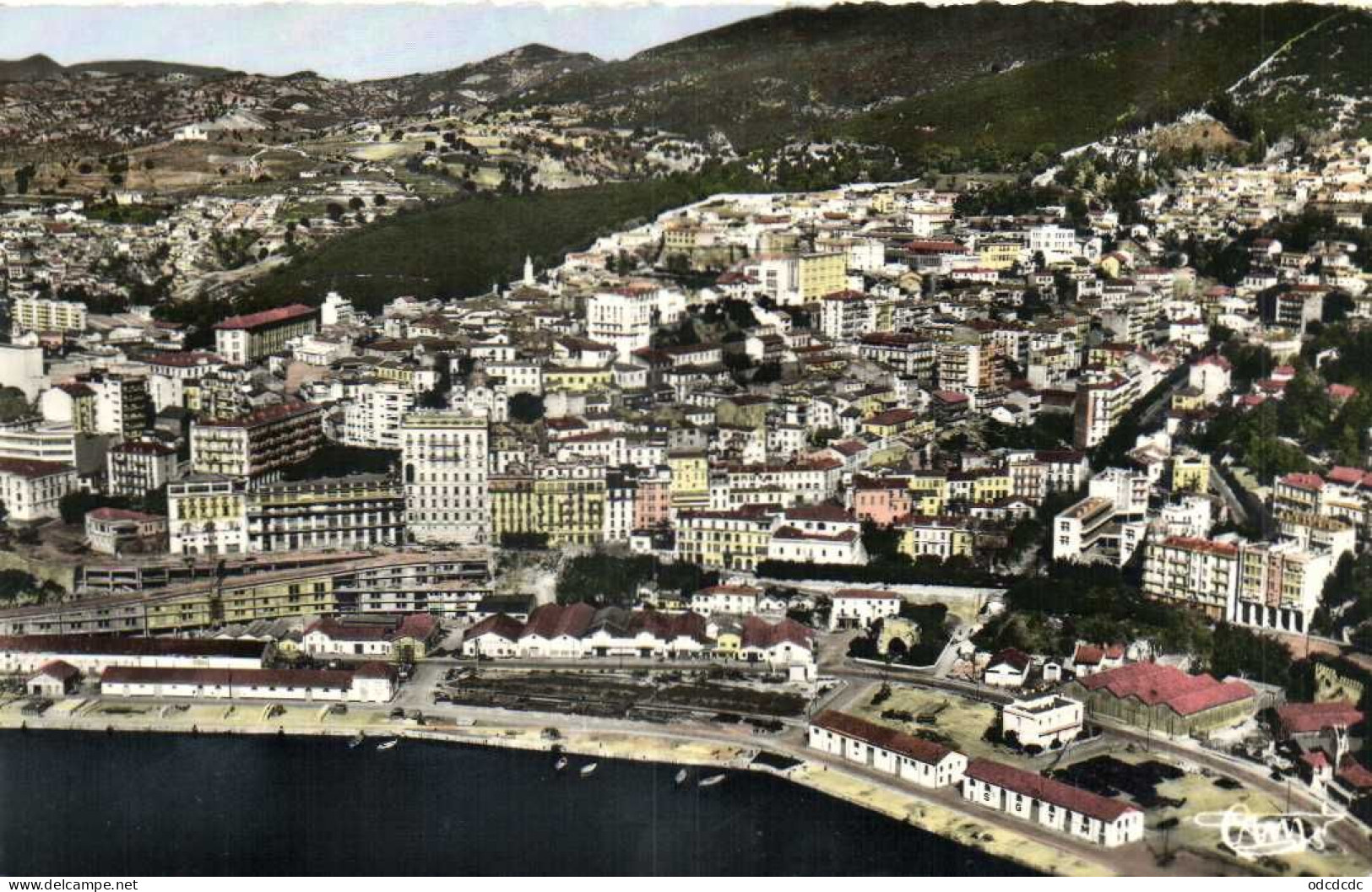 BOUGIE  Vue Panoramique Colorisée RV - Bejaia (Bougie)