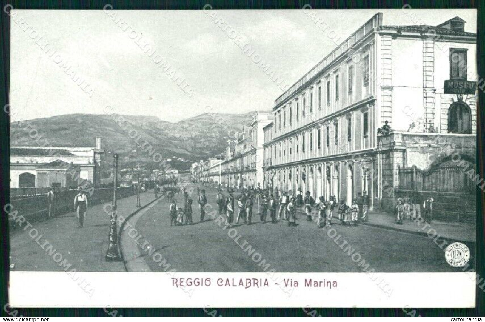 Reggio Calabria Città Via Marina Alterocca 5872 Cartolina RT0550 - Reggio Calabria