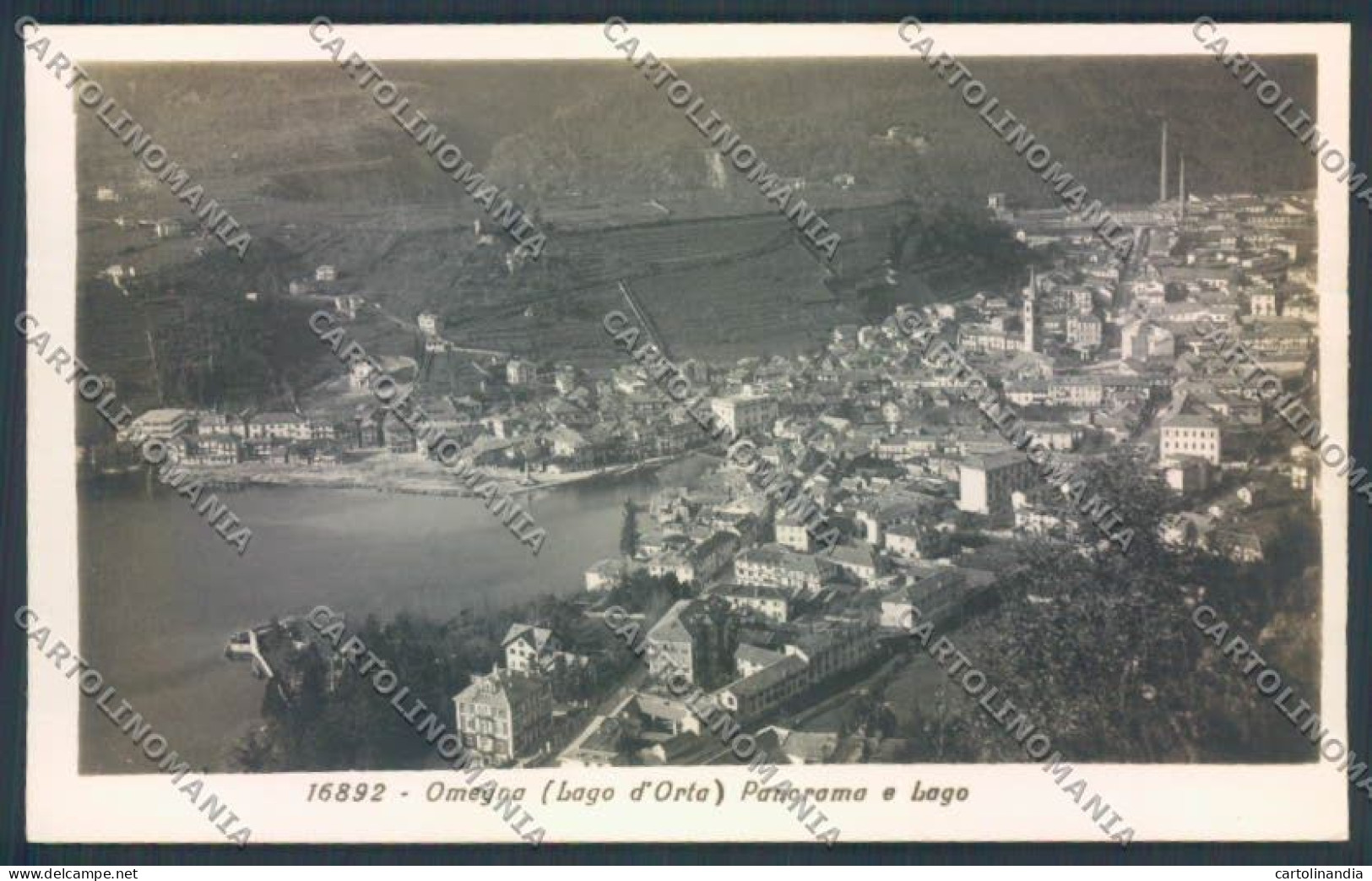 Verbania Omegna Foto Cartolina ZQ7788 - Verbania