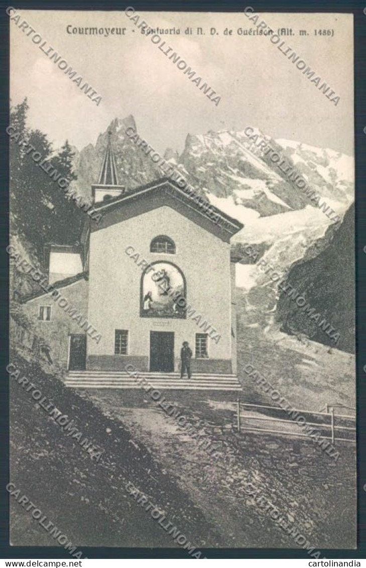 Aosta Courmayeur Cartolina ZQ4605 - Aosta