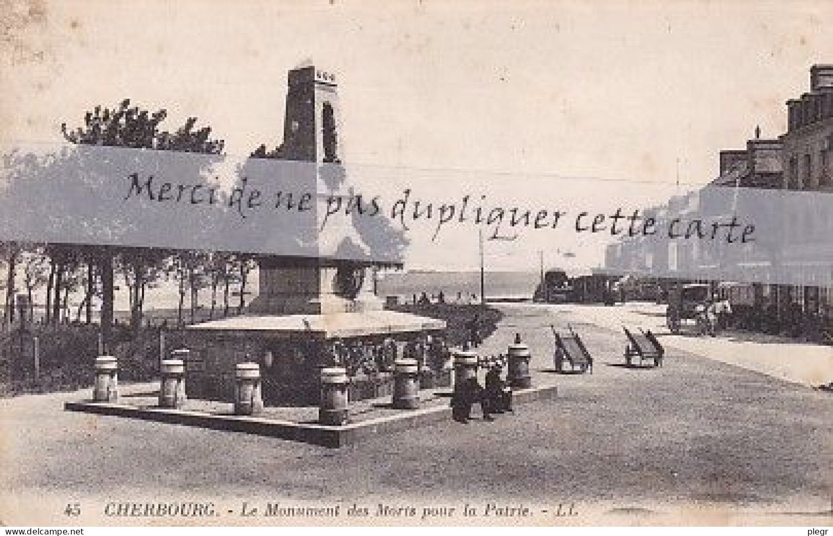 0-50129 01+16 - CHERBOURG - LOT DE 18 CARTES - Cherbourg