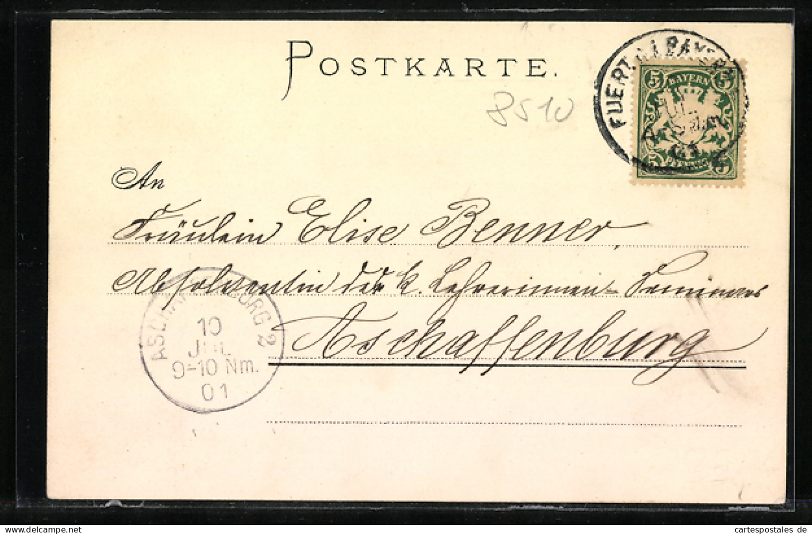 Lithographie Fürth, XII. Jahresfest Des Bayer. Gustav-Adolf-Vereins 1901, Ritter Und Edelmänner  - Fuerth