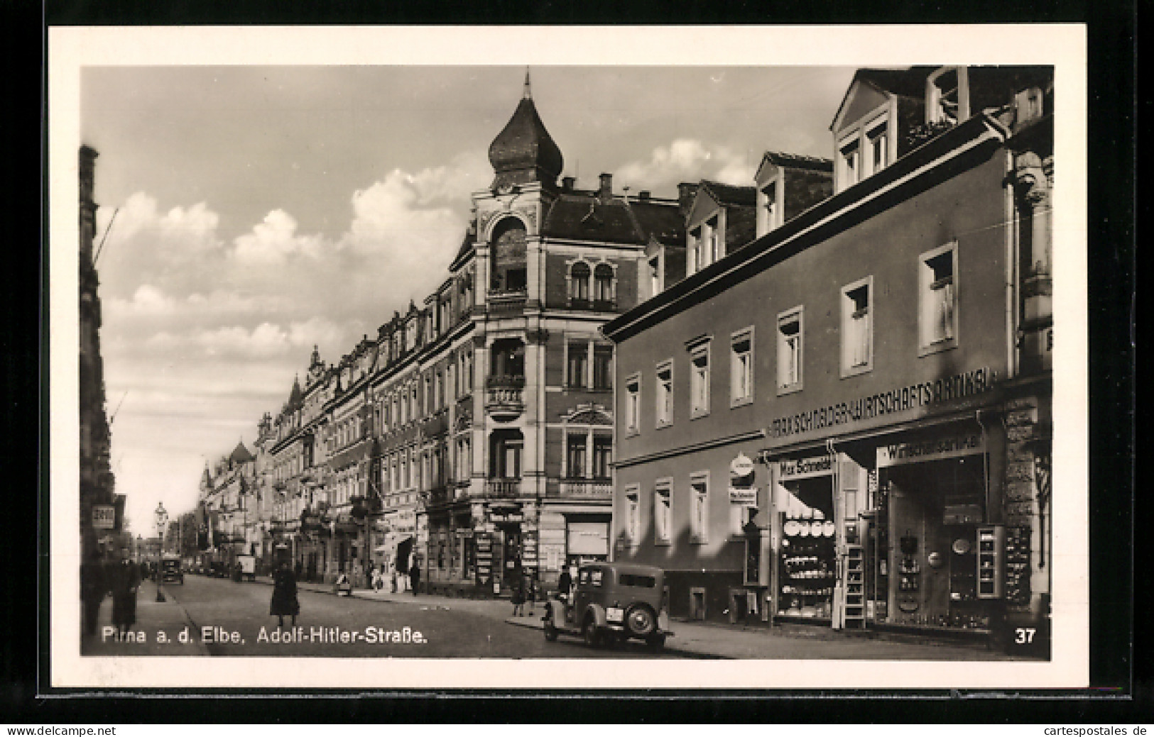 AK Pirna, Partie In Der Dohnaischestrasse  - Pirna