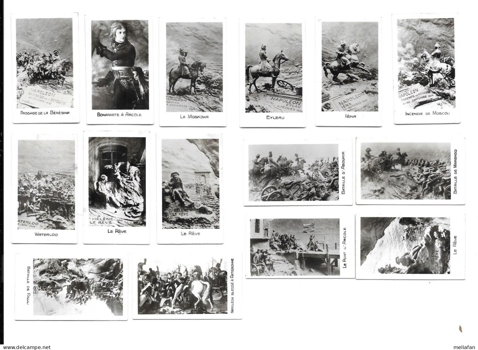 Z551 - VIGNETTES SANS MARQUES - NAPOLEON - FORMAT 3 X 5 CM - Other & Unclassified