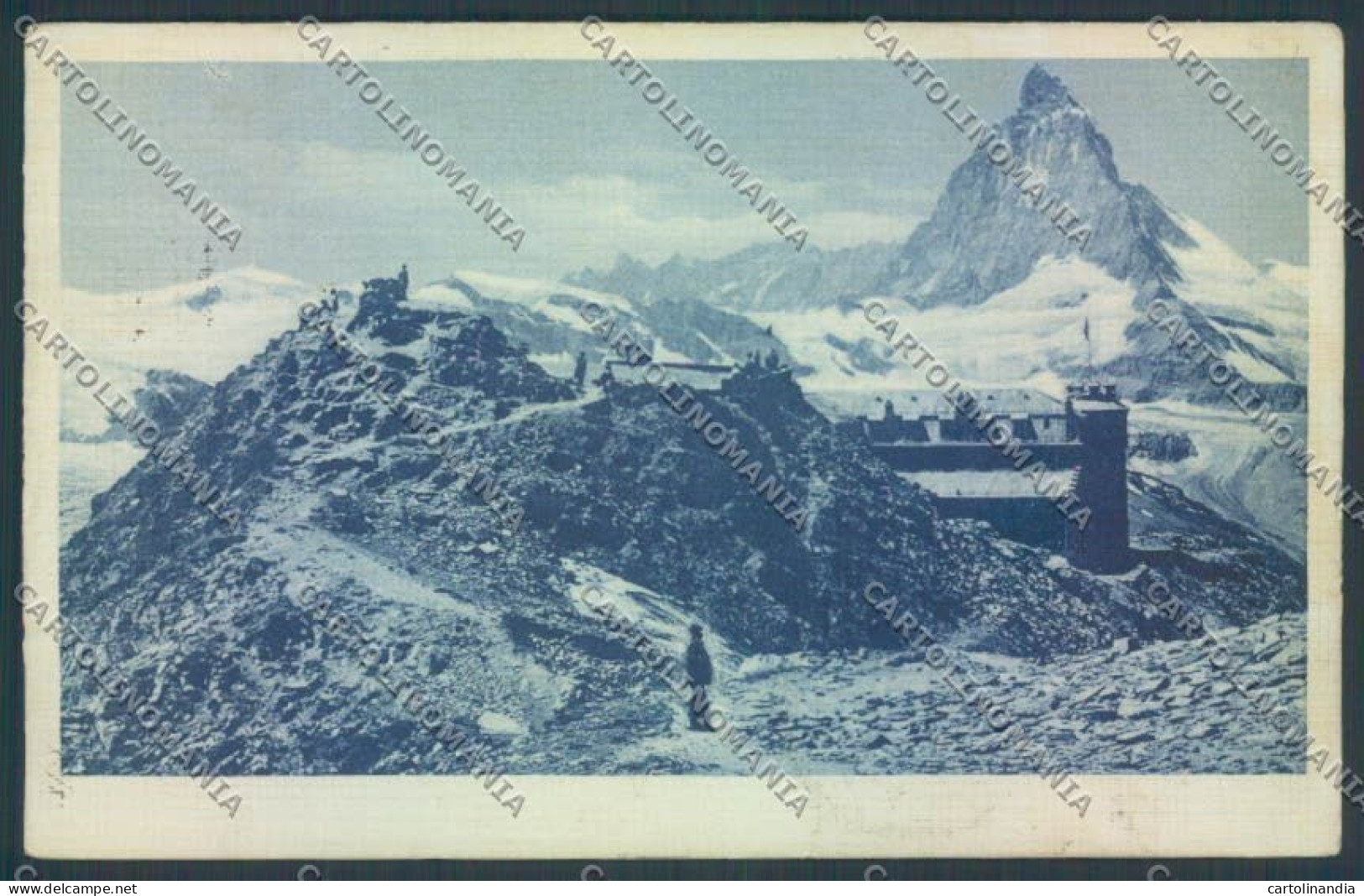 Aosta Valtournenche Cervino Cartolina ZQ4868 - Aosta