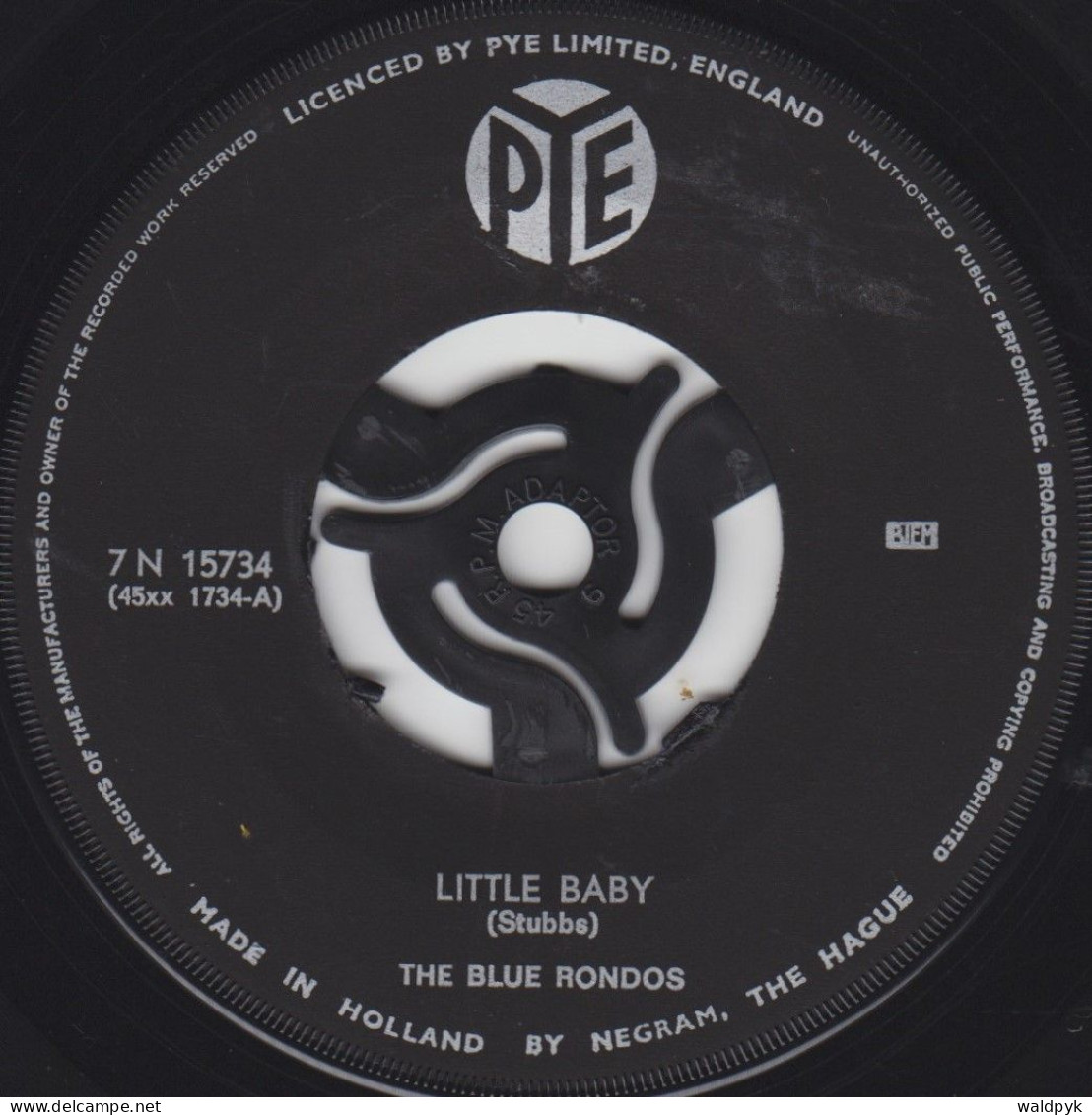 THE BLUE RONDOS - Little Baby - Autres - Musique Anglaise