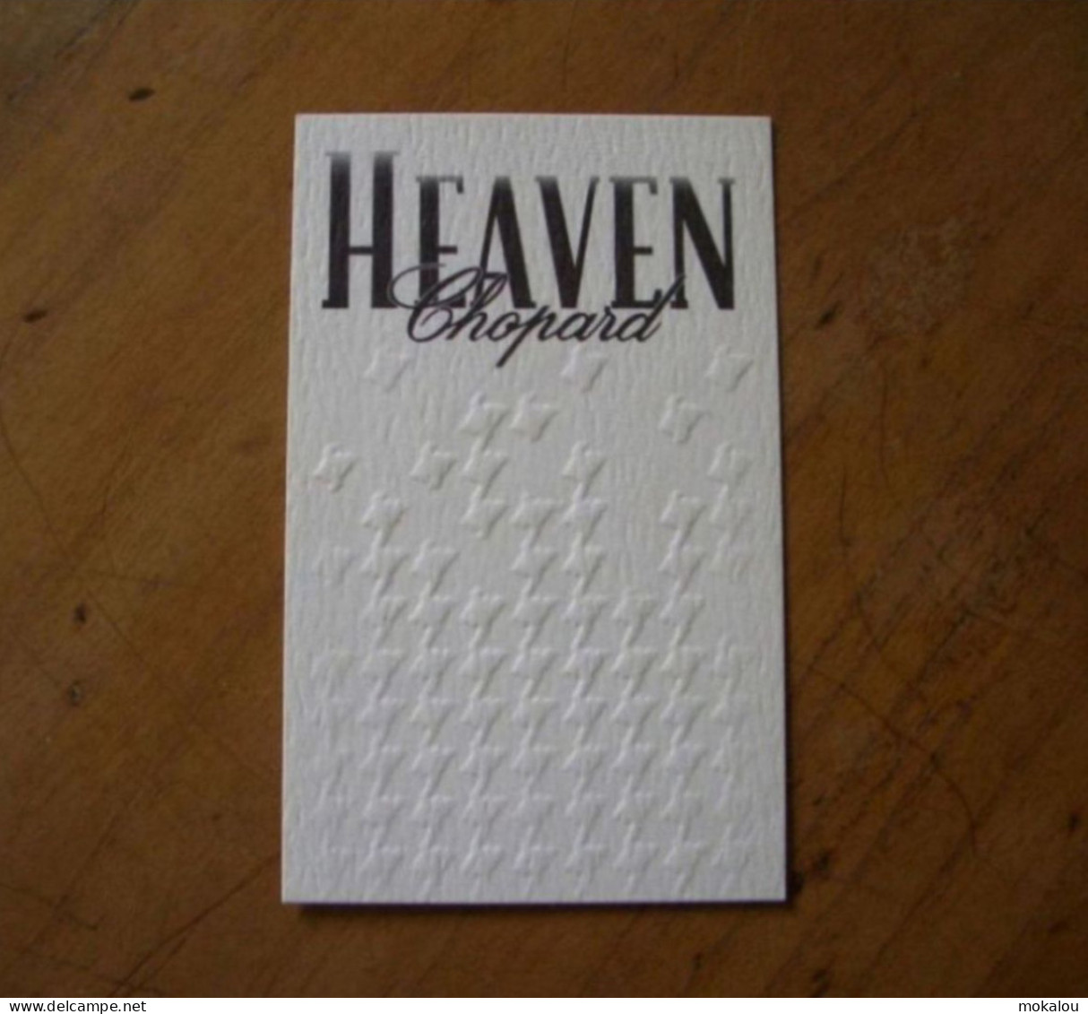 Carte Chopard Heaven Australienne - Modernes (à Partir De 1961)