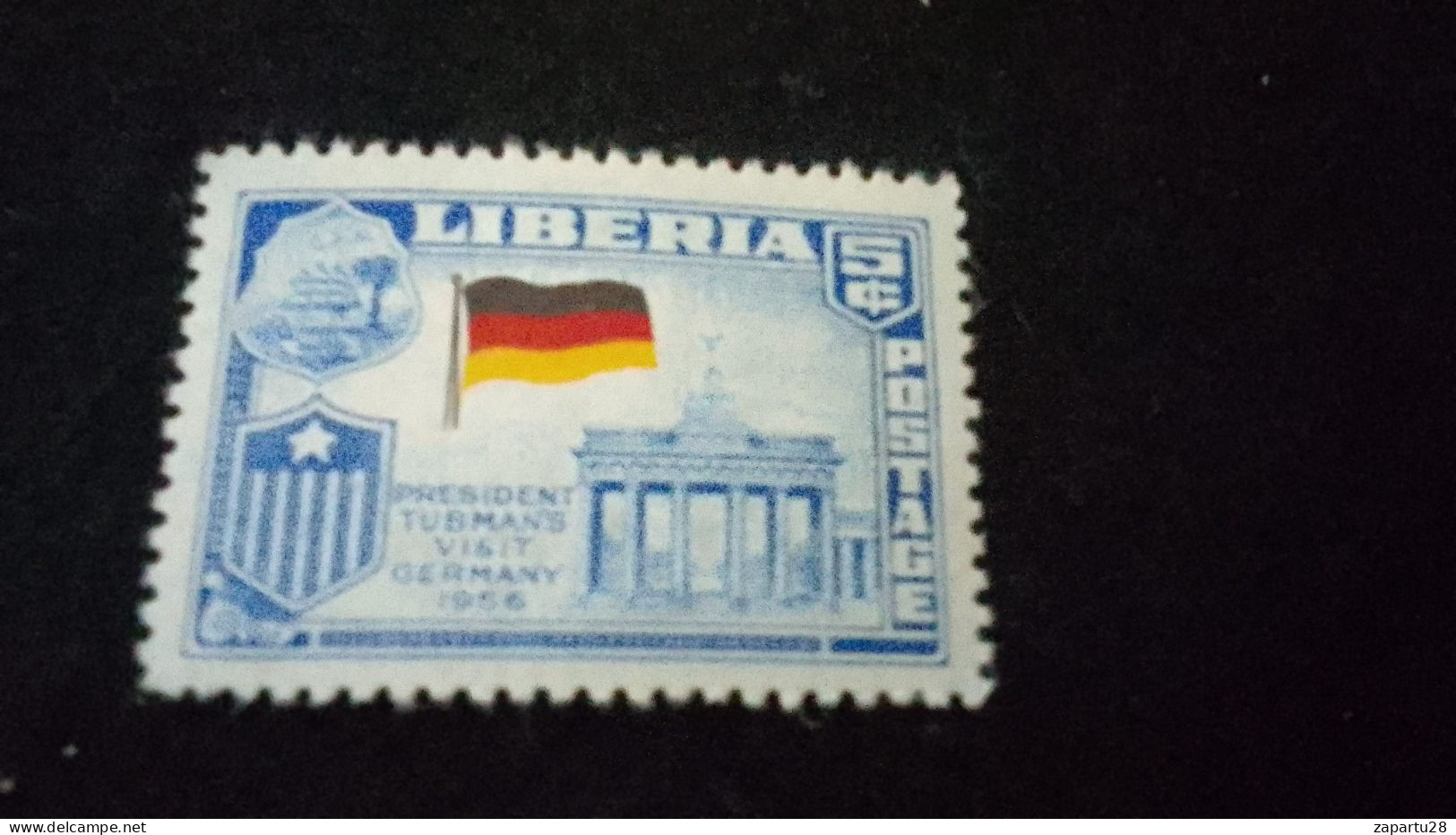 LİBERYA--1945-55   5C      DAMGAsız - Liberia