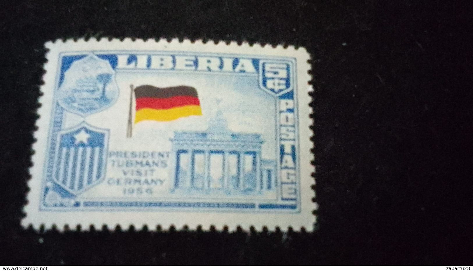 LİBERYA--1945-55   5C      DAMGAsız - Liberia