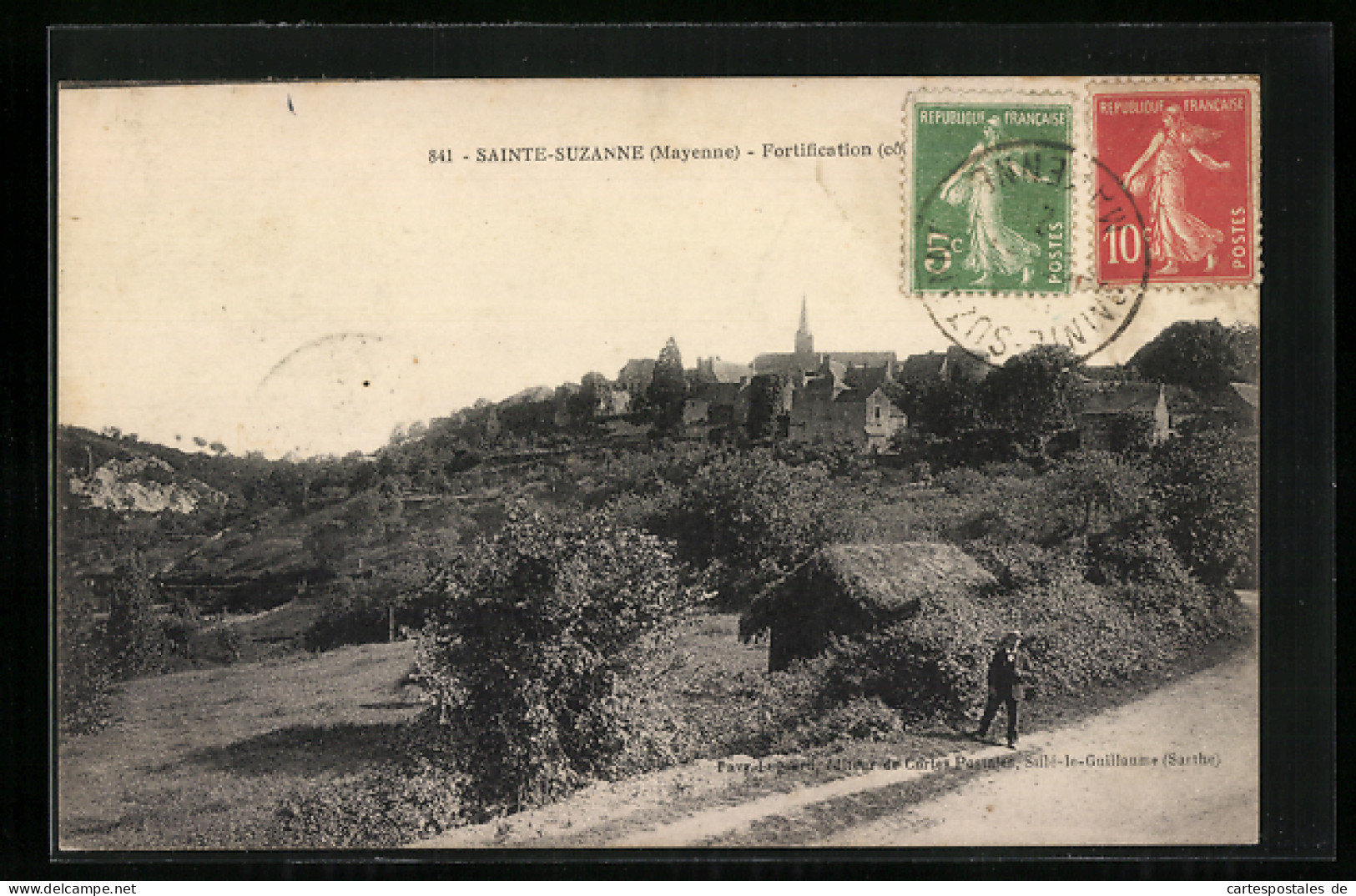 CPA Sainte-Suzanne, Fortification (cote Nord)  - Sainte Suzanne