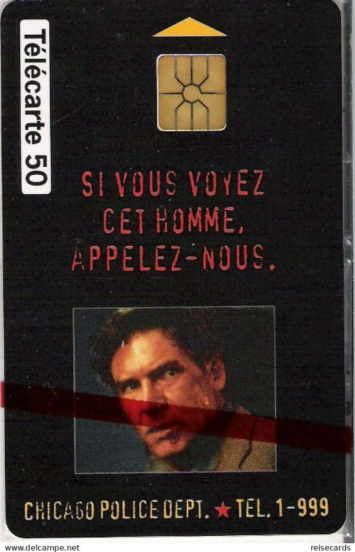 France: France Telecom 08/94 En1014 Le Fugitif, Harrison Ford. NSB - 1994