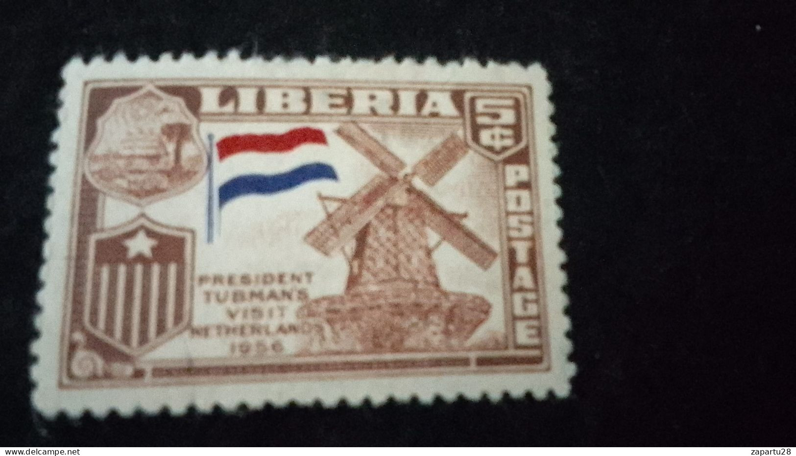 LİBERYA--1945-55   5C      DAMGAsız - Liberia