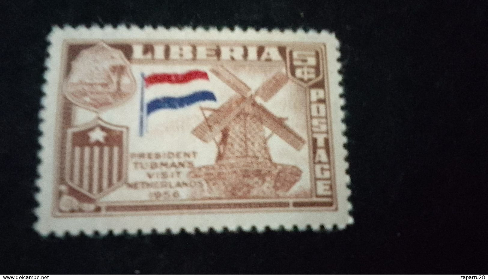 LİBERYA--1945-55   5C      DAMGAsız - Liberia
