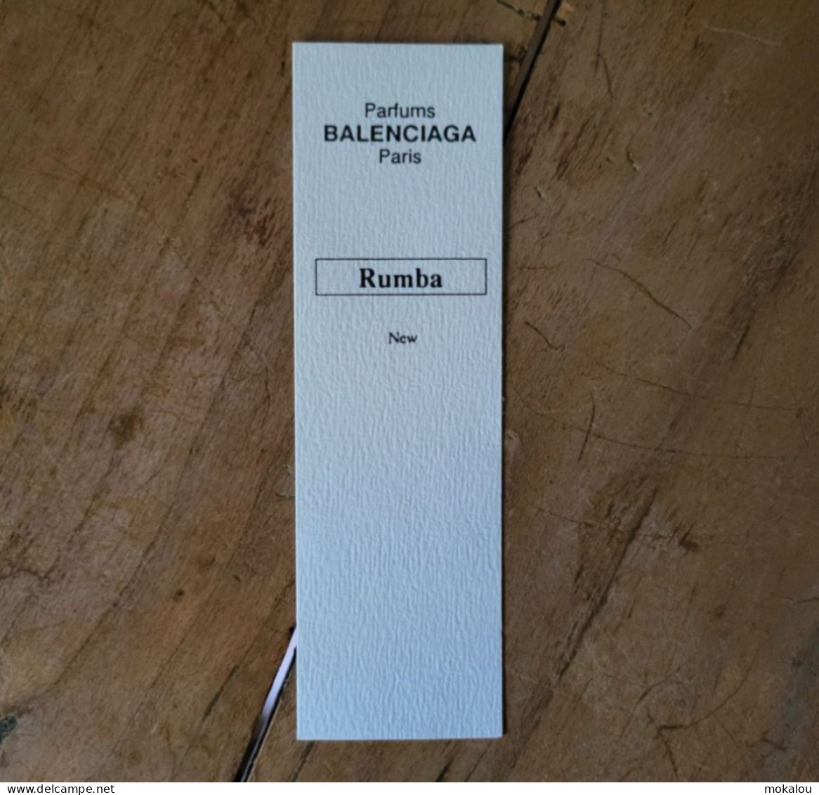 Carte Balenciaga Rumba Canadienne - Profumeria Moderna (a Partire Dal 1961)