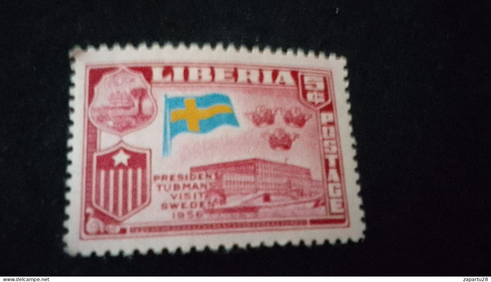 LİBERYA--1945-55   5C      DAMGAsız - Liberia