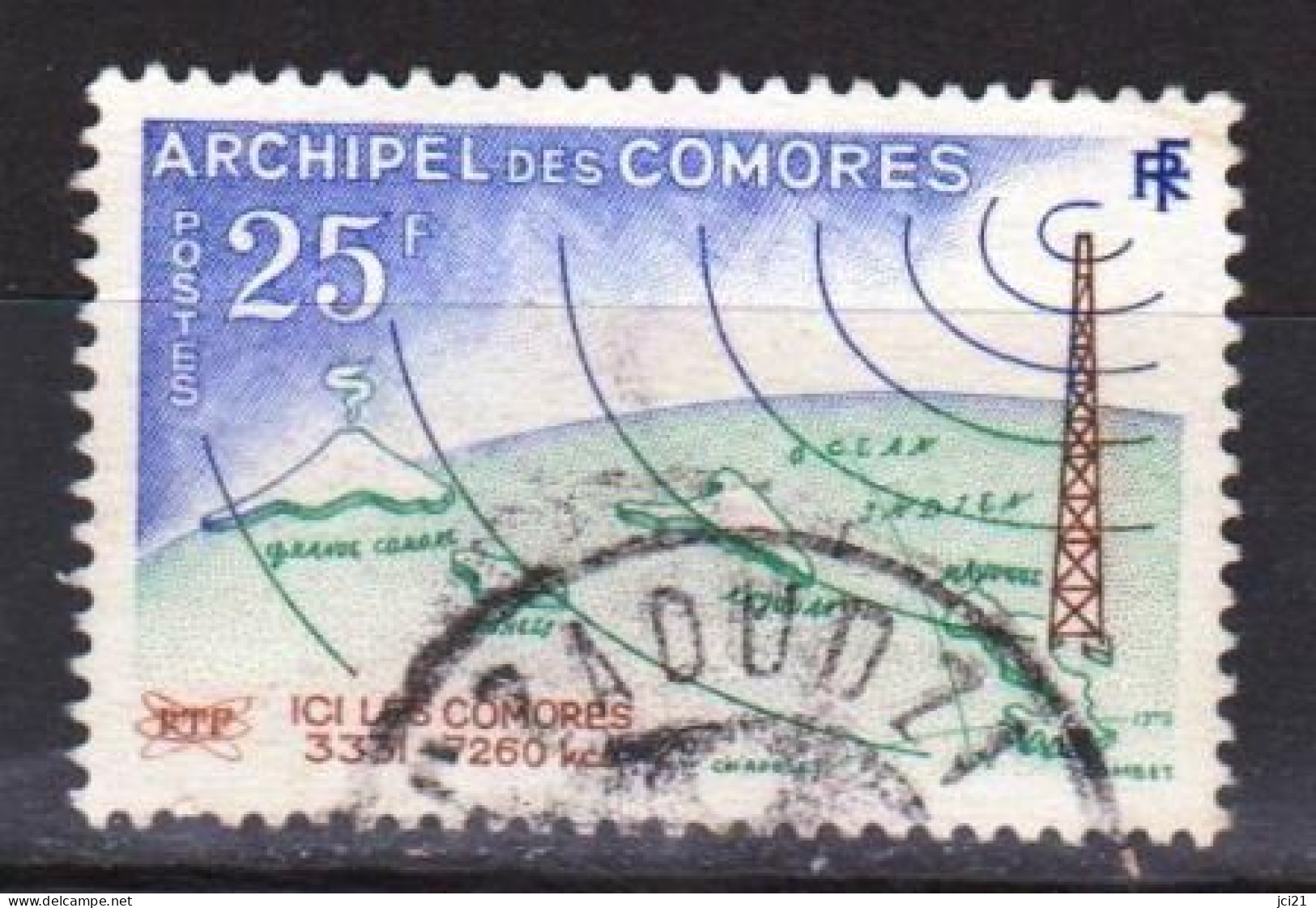 TIMBRE Y&T 18 - COMORES " RTF ICI LES COMORES " OBLITÉRÉ FAOUDZI (1704)_Ti700 - Nuovi