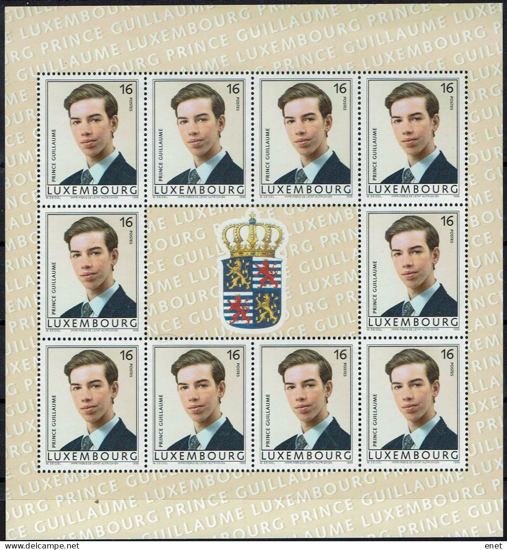 Luxemburg 1999 - Guillaume Von Luxemburg - MiNr 1479** - Kleinbogen - Unused Stamps