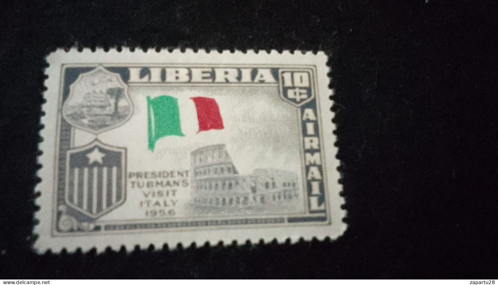 LİBERYA--1945-55   10C      DAMGAsız - Liberia