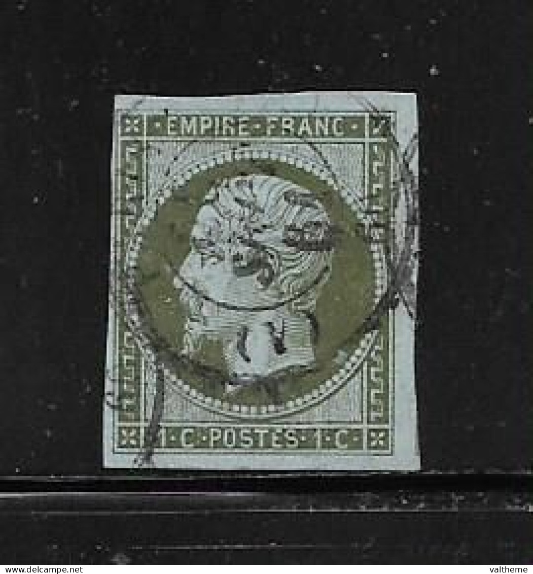 FRANCE  ( FR1 - 78 )   1860  N° YVERT ET TELLIER  N° 11 - 1853-1860 Napoleon III