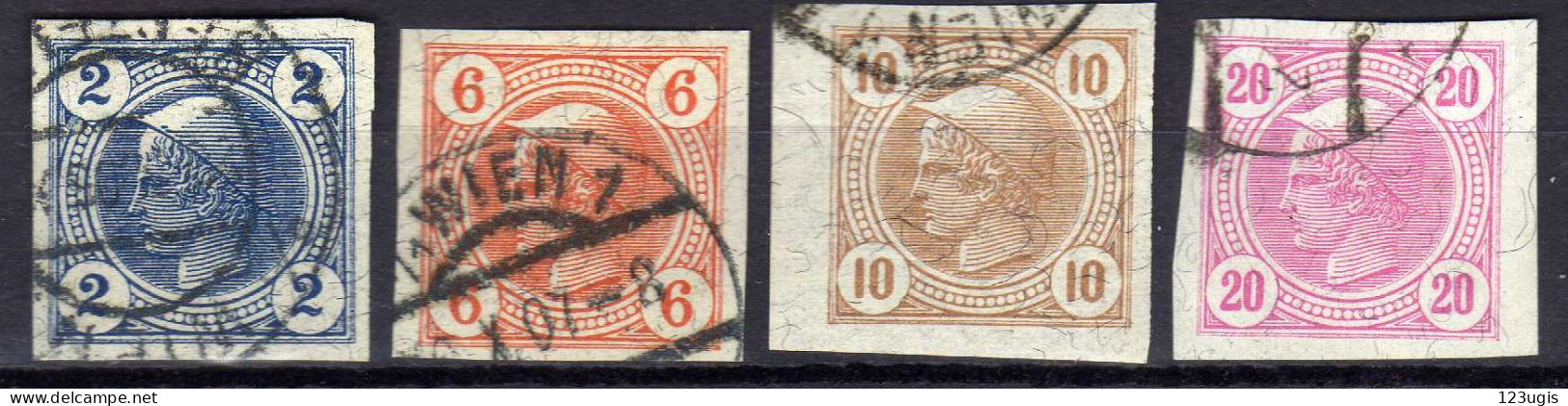 Österreich 1899 Mi 97-100, Gestempelt [200424XIV] - Oblitérés
