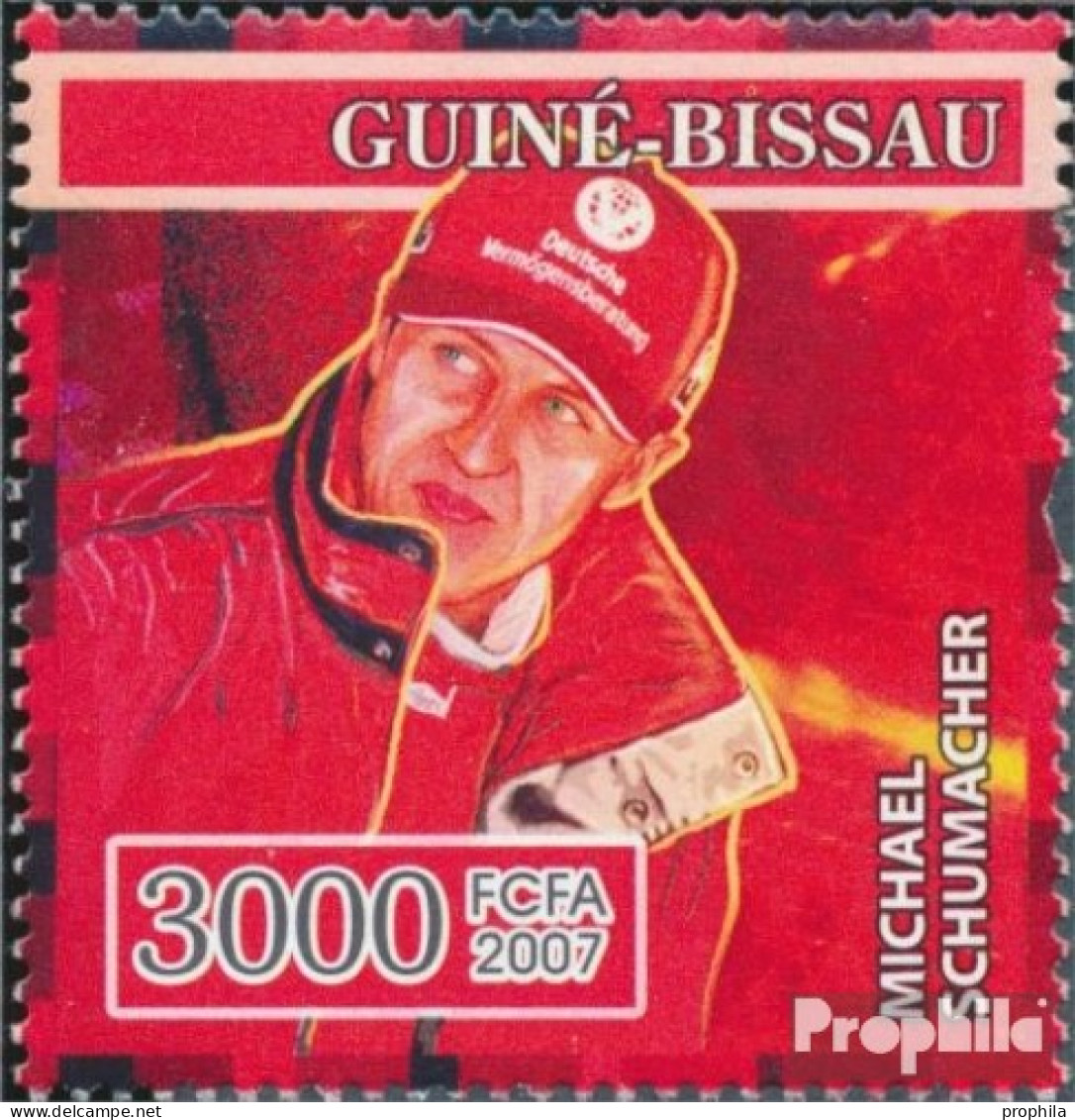 Guinea-Bissau 3525 (kompl. Ausgabe) Postfrisch 2007 Michael Schumacher - Guinea-Bissau