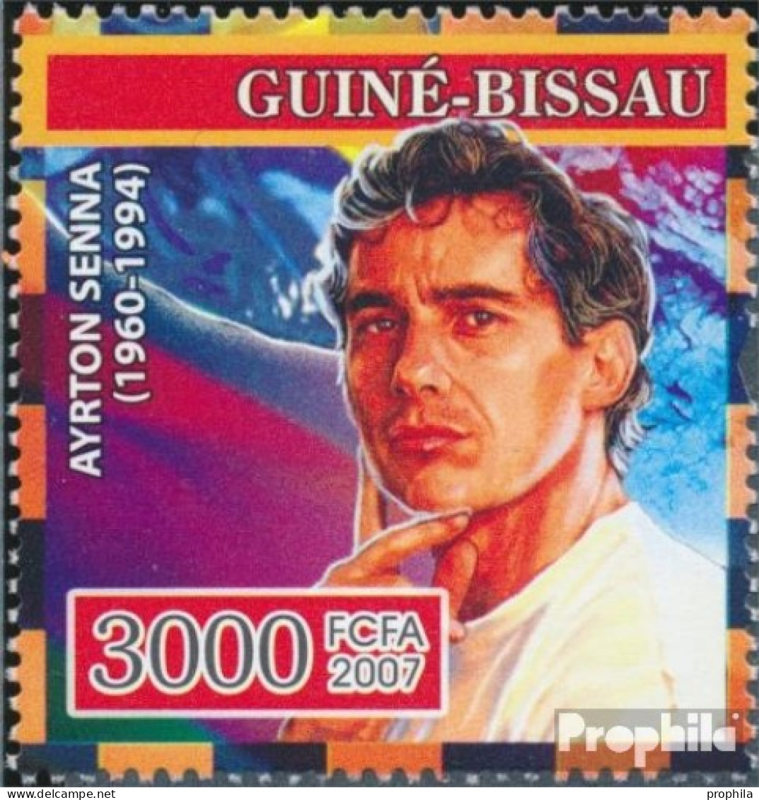 Guinea-Bissau 3524 (kompl. Ausgabe) Postfrisch 2007 Ayrton Senna - Guinea-Bissau