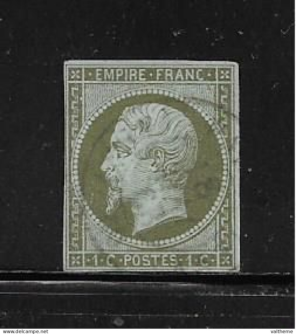 FRANCE  ( FR1 - 79 )   1860  N° YVERT ET TELLIER  N° 11 - 1853-1860 Napoleon III