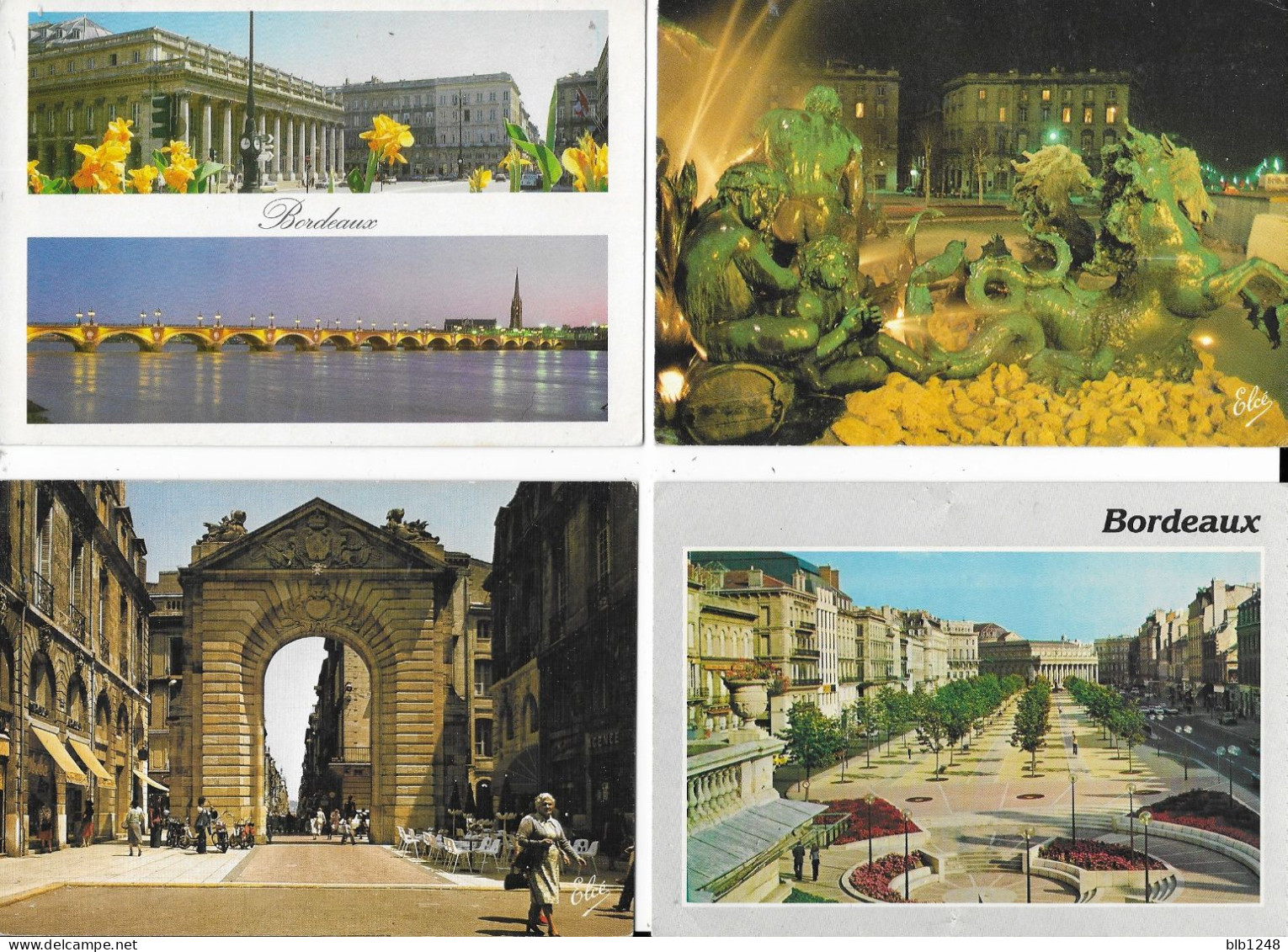 Lot En Vrac Bordeaux Lot De 28 CPM Toutes Scannées - 5 - 99 Postcards