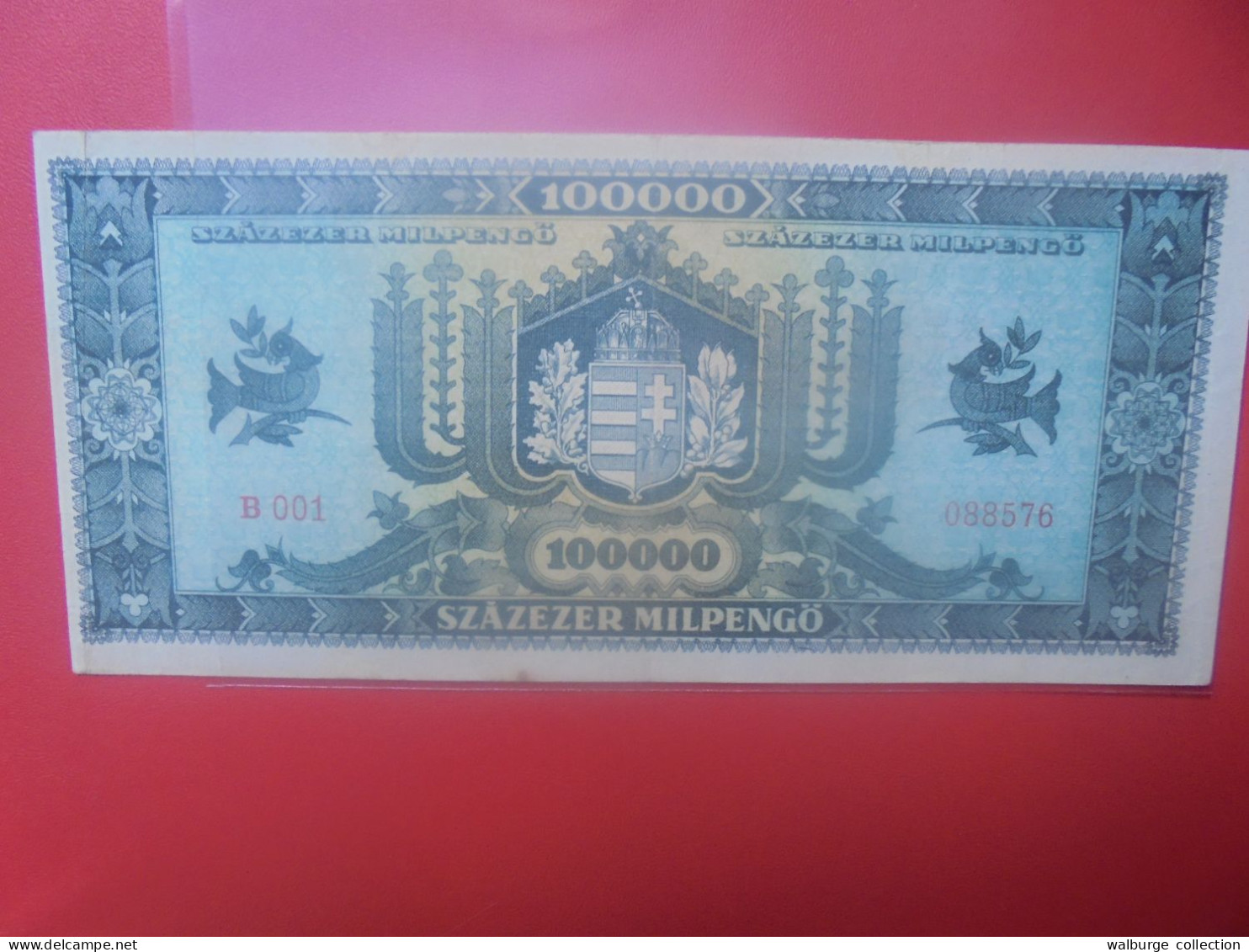 HONGRIE 100.000 PENGÔ 1946 Circuler (B.33) - Hongrie