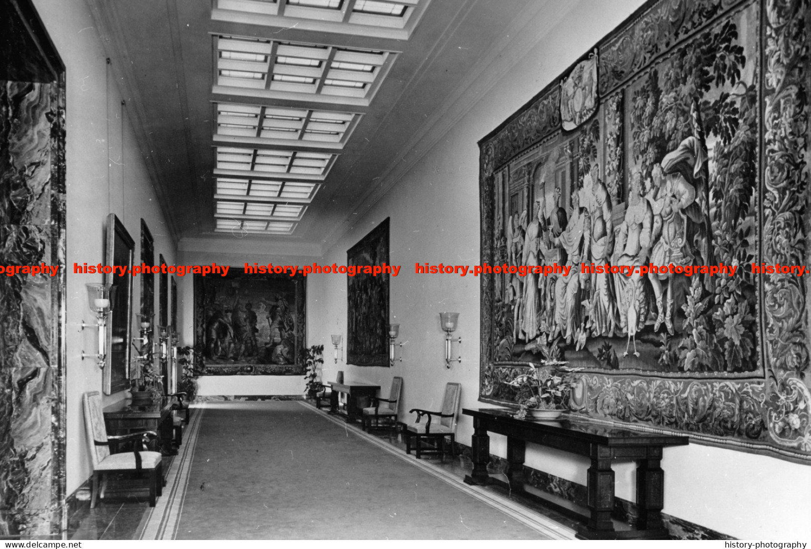 F015016 New Reich Chancellery. Entrance To Hitlers Study. Berlin. 1939 - REPRODUCTION - Other & Unclassified